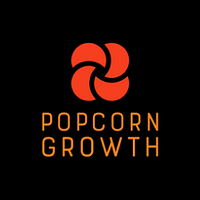 Logo Popcorn Growth